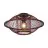Good&Mojo Taklampe Maui Bambus Burgundy S | Egnet for 1x E27 