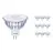 Fordelspakning 10x Philips Corepro LED Spot GU5.3 MR16 7W 621lm 36D - 830 varm hvit | erstatter 50W