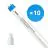 Fordelspakning 10x Philips LED Lysrør T8 CorePro (EM/Mains) High Output 18W 2000lm - 840 kald hvit | 120cm - erstatter 36W