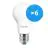 Fordelspakning 6x Philips MASTER Value LED Pære E27 Pære matt 7.8W 1055lm - 927 ekstra varm hvit | beste fargegjengivelse - dimbar - erstatter 75W