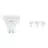 Fordelspakning 4x Osram Parathom Retrofit LED Spot GU10 PAR16 2,9W 250lm 120D - 827 Ekstra Varm Hvit | RGBW - Dimbar - Fjernkontroll - Erstatter 25W