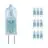 Fordelspakning 10x Osram 64427 Halostar Starlite 2000 GY6.35 20W 12V 928 | ekstra varm hvit - beste fargegjengivelse