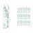 Fordelspakning 25x Osram T8 Lumilux 58W - 830 varm hvit | 150cm