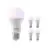 Fordelspakning 5x Calex Smart Tuya Wifi E27 Pære 8.5W 806lm - 822-840 Innstillbar Hvit | RGBW - dimbar - erstatter 60W