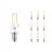 Fordelspakning 10x Philips Corepro LED Lustre E14 Ball filament klar 2W 250lm - 827 ekstra varm hvit | erstatter 25W