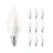 Fordelspakning 10x Philips Corepro LED Mignon E14 matt 7W 806lm – 827 ekstra varm hvit – erstatter 60W