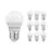 Fordelspakning 10x Noxion Lucent Lustre LED E27 Ball matt 2.5W 250lm - 827 ekstra varm hvit | erstatter 25W
