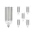 Fordelspakning 6x Ledvance LED Pære HQL LED P E40 90W 13000lm - 840 kald hvit | erstatter 250W