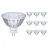 Fordelspakning 10x Philips Corepro LED Spot GU5.3 MR16 4.4W 390lm 36D - 840 kald hvit | erstatter 35W