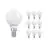 Fordelspakning 10x Noxion Lucent Lustre LED E14 Ball matt 4.5W 470lm - 827 ekstra varm hvit | erstatter 40W