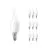 Fordelspakning 10x Philips Corepro LED Mignon E14 Bent-tip Matt 2.2W 250lm - 827 Ekstra Varm Hvit - Erstatter 25W