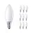 Fordelspakning 10x Philips Corepro LED Mignon E14 matt 4.3W 470lm - 827 ekstra varm hvit | erstatter 40W