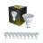 Fordelspakning 10x Bright Choice LED Spot GU10 PAR16 4W 345lm 36D - 827 Ekstra Varm Hvit | Erstatter 50W