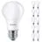 Fordelspakning 10x Philips Corepro LED Pære E27 Pære matt 5W 470lm - 930 varm hvit | beste fargegjengivelse - erstatter 40W