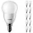 Fordelspakning 10x Philips Corepro LED Lustre E14 Ball matt 2.8W 250lm - 827 ekstra varm hvit | erstatter 25W