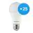 Fordelspakning 25x Noxion Lucent Classic LED E27 Pære matt 9.5W 1055lm - 840 kald hvit | erstatter 75W