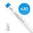 Fordelspakning 20x Philips LED Lysrør T8 CorePro (EM/Mains) High Output 24W 2700lm - 840 kald hvit | 150cm - erstatter 58W