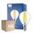 Fordelspakning 10x Philips Master Value LED Lustre E14 Ball filament klar 3.4W 470lm - 927 ekstra varm hvit | beste fargegjengivelse - dimbar - erstatter 40W