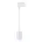 Noxion Skinnespot Pendel Lampe 3-Fase Aluminium Hvit | Egnet for 1x GU10