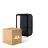 Fordelspakning 4x D'Lite Veggbelysning Arlo Svart | IP44 - Egnet for 1x E27