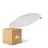 Fordelspakning 4x Ledvance LED Downlight Slim Runde DN210 18W 1530lm 120D - 840 Kald Hvit | 225mm