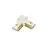Bright Choice 1-Fase Rail L-Koblingsstykke Hvit