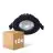 Fordelspakning 10x Noxion LED Vippbar Slim Spot svart 6W 550lm - 930 varm hvit | Utskjæring 75mm - IP54 - beste fargegjengivelse 