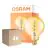 Fordelspakning 4x Osram Vintage 1906 LED E27 Globe Filament Goud 125mm 4W 300lm - 820 Zeer Warm Wit | Dimbaar - Vervangt 28W