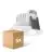 Fordelspakning 5x Ledvance LED spot Adjust Aluminium Hvit 8W 680lm 36D - 930 varm hvit | Utskjæring 68mm - IP20 - beste fargegjengivelse - dimbar