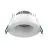 Noxion LED Spot Ares Dyp Hvit 6W 540lm 927-940 3CCT - med Inner Sirkel Hvit| Utskjæring 68mm