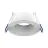 Noxion LED Spot Ares Dyp ring - med Inner Sirkel Hvit| Utskjæring 68mm - incl. GU10 Fitting