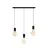 Calex XXL Høye lumen Gull Komplet set - Including 3 XXL Pæres + Cordset Rektangulær base