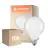 Fordelspakning 10x Ledvance Classic LED E27 Globe Filament Matt 3.8W 806lm - 827 Ekstra Varm Hvit | Erstatter 60W