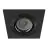 Noxion Innfelt Spot Boxi MR16 Vippbar Tekstur & Skinnende Svart |Utskjæring 80mm - IP20 - Inkl. GU10 Sokkel