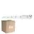 Fordelspakning 6x Ledvance LED Lyslister Vanntett Fuktighetstett Value 25W 3000lm - 840 Kald Hvit | 150cm