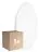Fordelspakning 5x Ledvance LED vegg - taklampe Surface CIRCULAR 500 PS Stål Hvit 42W 3500lm - 840 kald hvit | IP44