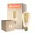 Fordelspakning 4x Osram Vintage 1906 LED E27 Edison Filament Gull 8.8W 806lm - 824 Ekstra Varm Hvit | Dimbar - Erstatter 60W