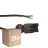 Fordelspakning 25x Noxion GST - Kompatibel Strømforsyningskabel Svart - Male + Åpne ender - 2m - 3 pole 0,75mm2