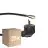 Fordelspakning 25x Noxion Power Strømforsyningskabel Svart - Schuko Europlug + Åpne ender - 5m - 3 pole 0,75mm2