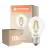 Fordelspakning 10x Ledvance Classic LED E27 Pære Filament Klar 3.4W 470lm - 827 Ekstra Varm Hvit | Erstatter 40W