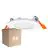 Fordelspakning 6x Ledvance LED Downlight Slim Recess Hvit 4.5W 240lm 110D - 840 Kald Hvit | 85mm - Utskjæring 72mm