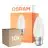 Fordelspakning 10x Osram LED B22D Mignon filament matt 4W 470lm - 827 ekstra varm hvit | erstatter 40W