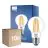 Fordelspakning 10x Philips MASTER LED Pære Ultra Efficient E27 Pære klar 4W 840lm - 830 varm hvit | erstatter 60W