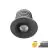 EcoDim Innfelt Spot Mini Antrasitt 2.5W 155lm 30D - 827 Ekstra Varm Hvit | 35mm - Utskjæring 28mm - IP67 - Dimbar