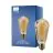 Philips MASTER Value LED Pære E27 Edison Filament Gull 4W 250lm - 818 Ekstra Varm Hvit | Dimbar - Erstatter 25W