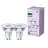 Fordelspakning 2x Philips LED Spot GU10 PAR16 4W 255lm 36D - 827 Ekstra Varm Hvit