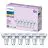Fordelspakning 6x Philips LED Spot GU10 PAR16 4W 255lm 36D - 827 Ekstra Varm Hvit