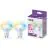 Dobbeltpakke 2x WiZ Smart LED Spot GU10 PAR16 5W 400lm 36D | Beste Fargegjengivelse - Dimbar - Erstatter 50W