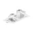 Philips LED Spot Greenspace Accent Gridlight Aluminium Hvit 57W 4000lm 24D - 840 Kald Hvit | 154mm - IP20