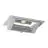 LED Downlight Wallwasher Wally Maxi Grå 46W 6400lm 70x75D - 840 Kald Hvit - 238x145mm